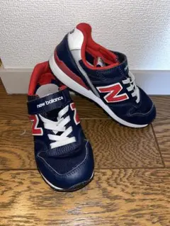 【New Balance YV996 ネイビー/レッド 】