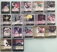 ☆ワンピースカード　黒デッキ　ゲッコー・モリア　ペローナ　スリラーバーク海賊団