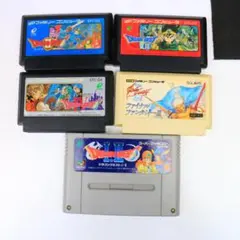 ドラクエ FF 5点