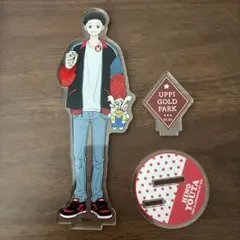 氷の城壁 コラボ カフェ アクリルスタンド uppi gold park - メルカリ