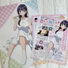冴えない彼女の育てかた 冴えカノ 加藤恵 A4クリアファイル 3枚セット