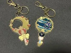 セーラームーン 一番くじ　ステンドグラス風チャーム ２点セット