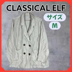 CLASSICAL ELF クラシカルエルフ シアー素材テーラードジャケット