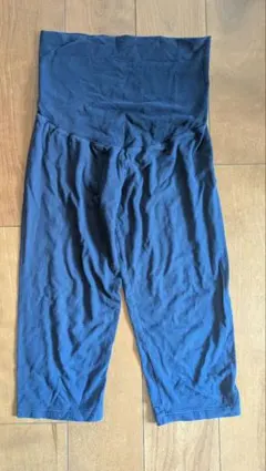 マタニティパンツ　7部丈　良品計画　M-L　パジャマ　ルームウェア　綿100%