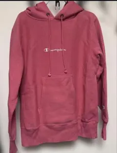 チャンピオンパーカーピンク