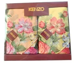 未開封　KENZO ハンカチ 2枚セット 花柄のサムネイル
