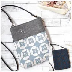 ∞ミナペルホネン∞ダブルフェイス＊ショルダーバックS231