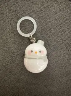 雪だるま キーホルダー スノーマン めじるし ゆきだるま