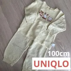 UNIQLO ユニクロ　シルバニアファミリー パジャマ キルト素材　100cm