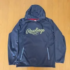 Rawlings フード付きウェア Sサイズ ブラック