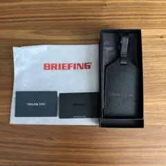 新品未使用　BRIEFING ブラック ネームプレートのサムネイル