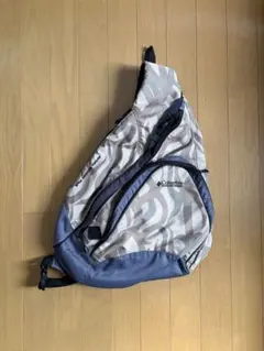 希少 00s コロンビア サンドカモ ワンショルダー スリング バッグ y2k