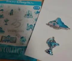 ディズニーシー25周年 スパークリングジュビリー ピンバッジ