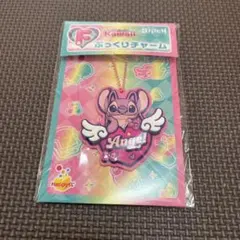 Happyくじ スティッチくじ F賞 ぷっくりチャーム エンジェル