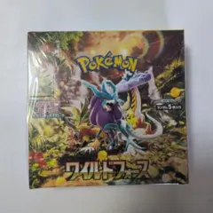 【新品未開封】ポケモンカード ワイルドフォース BOX シュリンク付き シュリンク付き】新品・未開封 ポケモンカード ワイルドフォースBOX