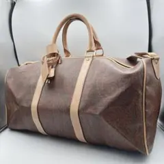 ETRO エトロ ボストンバッグ レザー ペイズリー 大容量 旅行 0878