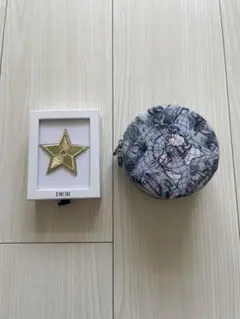 Dior 星型ブローチとアクセサリー収納ケースセット