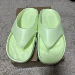 値下げNike ライトグリーン ビーチサンダル(24cm)