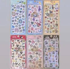 ⭐︎新品⭐︎ ディズニー プチドロップステッカー 6種セット③