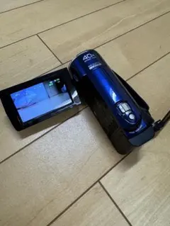 【動作確認済】JVC ビデオカメラ GZ-E50-A 40倍ズームのサムネイル