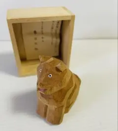 茶道具　豊泉作　奈良一刀彫　木彫彩色　鶴香合　共箱　V　8310 茶道具 豊泉作 奈良一刀彫 木彫彩色 鶴香合 共箱 V 8310 工芸品