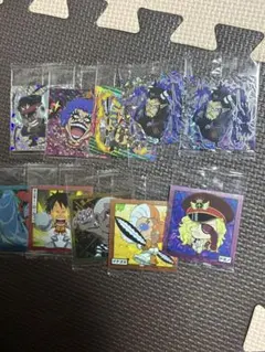 ワンピース　ウエハースシール　にふぉるめーしょん