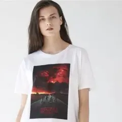STRAGER THINGS Tシャツ ホワイトのサムネイル