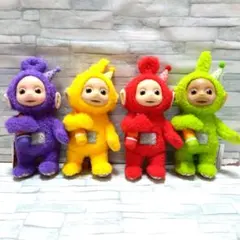 テレタビーズ　パーティーぬいぐるみ　4種セット　③