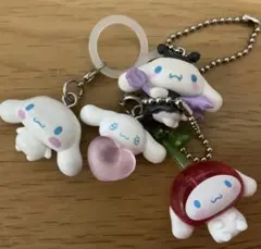 サンリオ　シナモン　シナモロール　めじるしアクセサリー　めじるし　キーホルダー