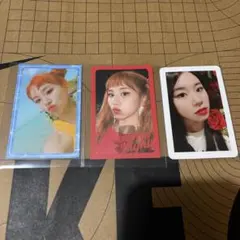 TWICE チェヨン 3枚セット