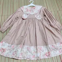 ハンドメイド うさ耳セーラーワンピース 110 アンブリア うさぎ 美品