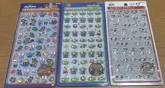 ボンボンドロップシール　ズートピア　エイリアン　101匹わんちゃん　3セット