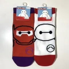 ベイマックス ショート丈ソックス 靴下 ディズニー グッズ セリア ダイソー