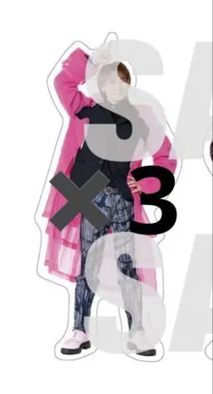 Aぇ! group 小島健 Runway フレークステッカー フレークシール