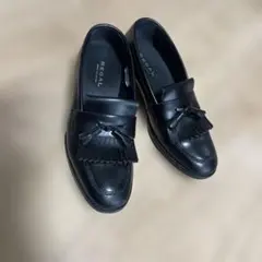 REGAL タッセルローファー 22.5cm 黒 本革 レディース