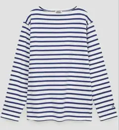 【Armor-lux アルモリュクス】青×白　ボーダー トップス　size 3