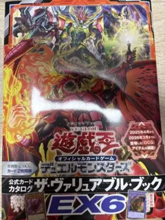 【遊戯王】ザ・ヴァリュアブル・ブックEX6 付録カード無し