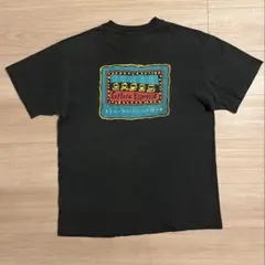 90s STARBUCKS スタバ ブラック フェード アメリカ製 古着 Lのサムネイル