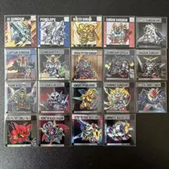 元祖　SDガンダム　シール　スナックⅡ 19枚(ホロ3種、シークレット1種)
