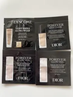 Dior リキッドファンデーション　メイクアップベース　ランコム　サンプル