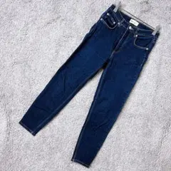 5508 ザラ デニムパンツ XS インディゴ ストレッチ スキニー カジュアル