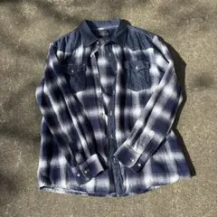 00s check shirt cboy スケーター