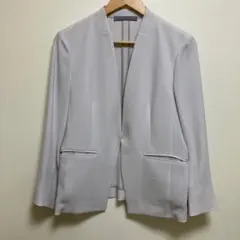 theory luxe サマーノーカラージャケット　サイズ42のサムネイル