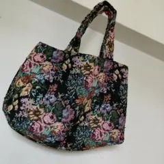 京子様　オーダーご予約　ゴブラン織りスカートリメイク グラニーバッグ