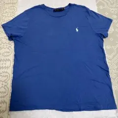 Polo Ralph Lauren 青 半袖 Tシャツ M-L相当