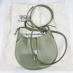超美品　Polo ID レザー スモール ショルダー バッグのサムネイル