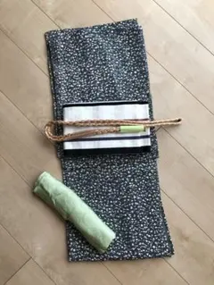 アンティーク着物　小物、帯付きセット