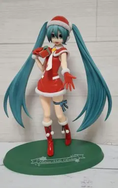 初音ミク クリスマスフィギュア　SPM　サンタ　VOCALOID　みく