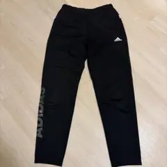adidas ブラック ジャージ ピンクウエストバンド