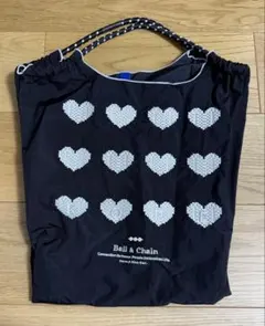ボールアンドチェーン 神戸限定 ハート柄 ブラックM